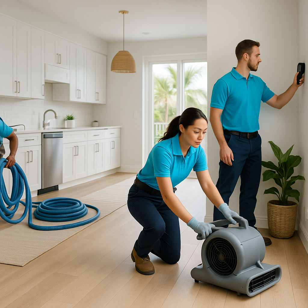 Water Damage Restoration services in Fort Pierce Historic District